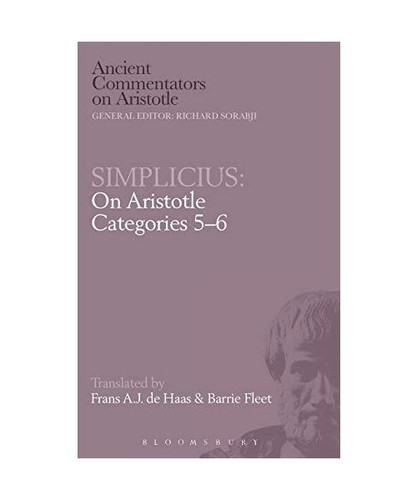 Simplicius aristotle - simplicius:,