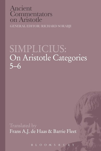 Simplicius aristotle - on,